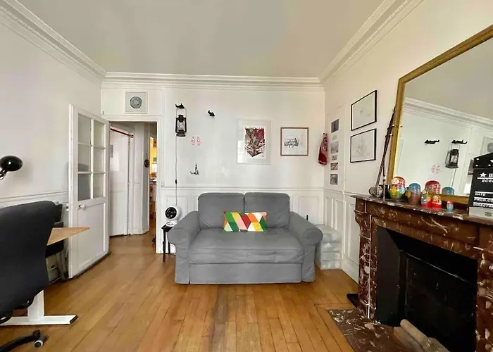 Lägenhet Quiet 2rooms Big Kitchen Canal Saint Martin